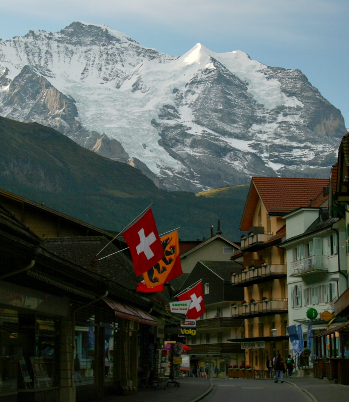 Wengen main street