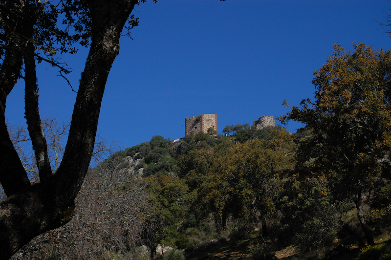 Opad mod Castillo de Montfrage