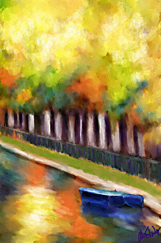 Blue Boat