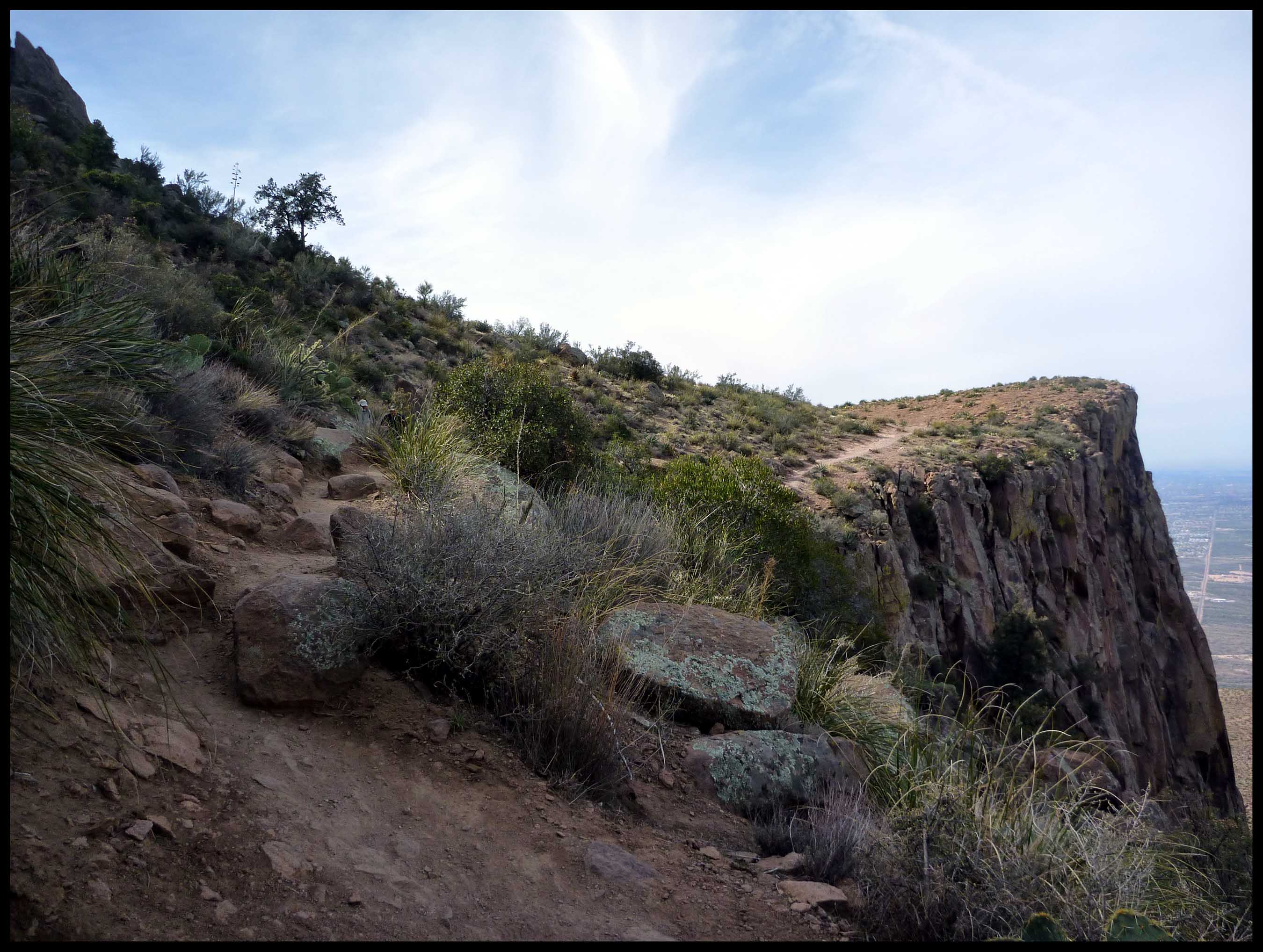 The Trail Splits... this is the Flatiron