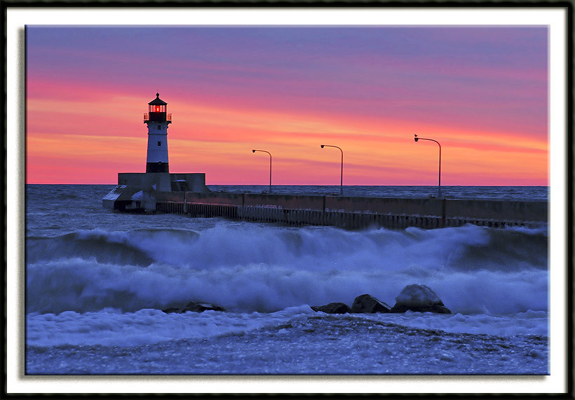 Rough Waters at Dawn