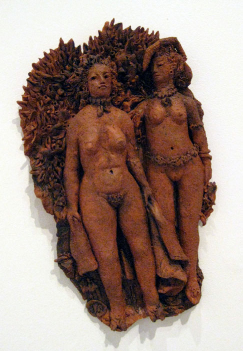 Las Lesamies terracotta by Virgil Barnet