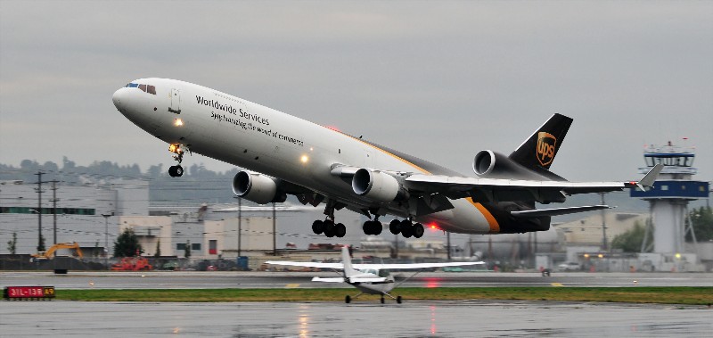 leaving for Boeing Field