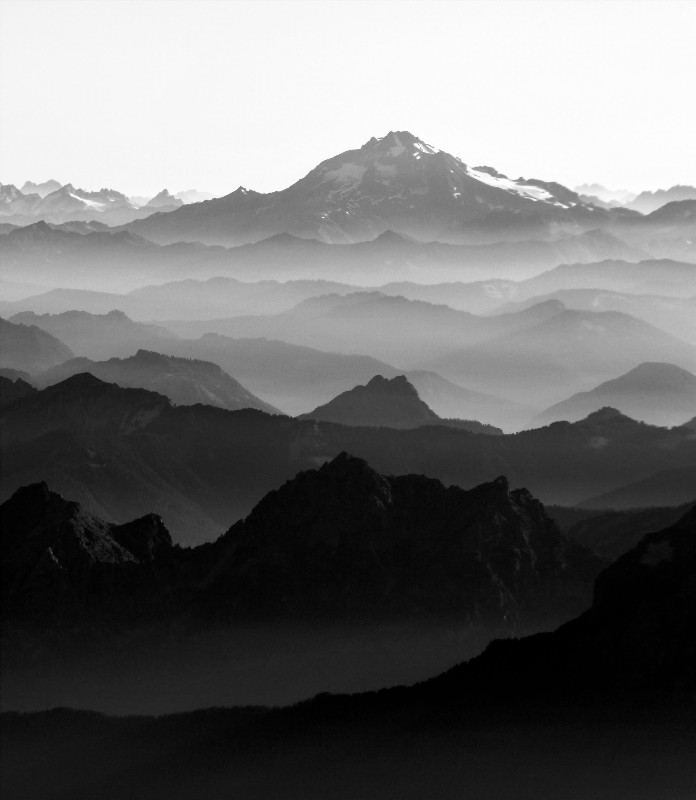 steps to Glacier Peak