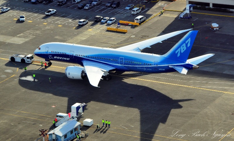 787 Dreamliner Flight Test Ramp