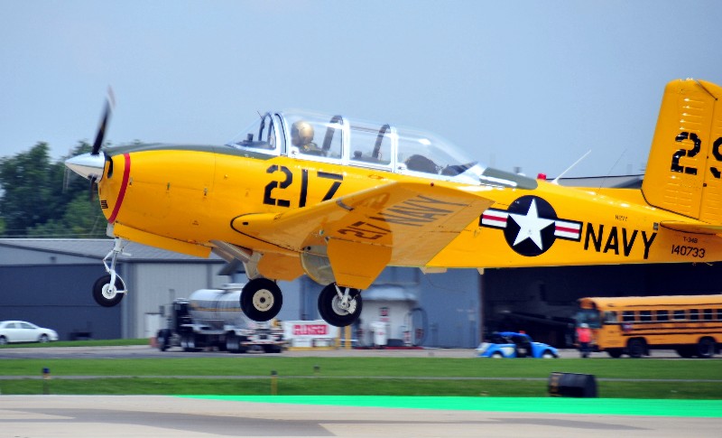 T-34B over green dot