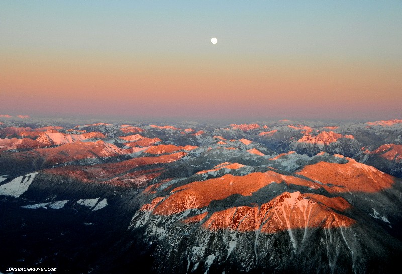 Mt Si at sunset