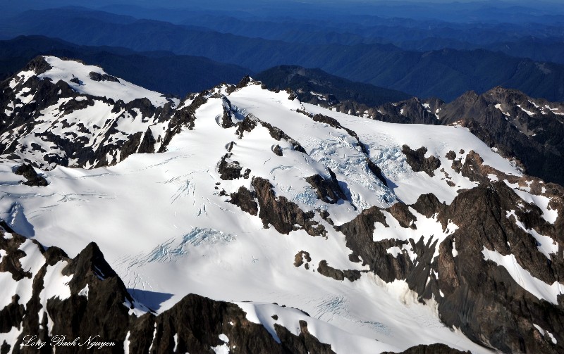 Hoh glacier Blue Glacier White Glacier on Mount Olympus