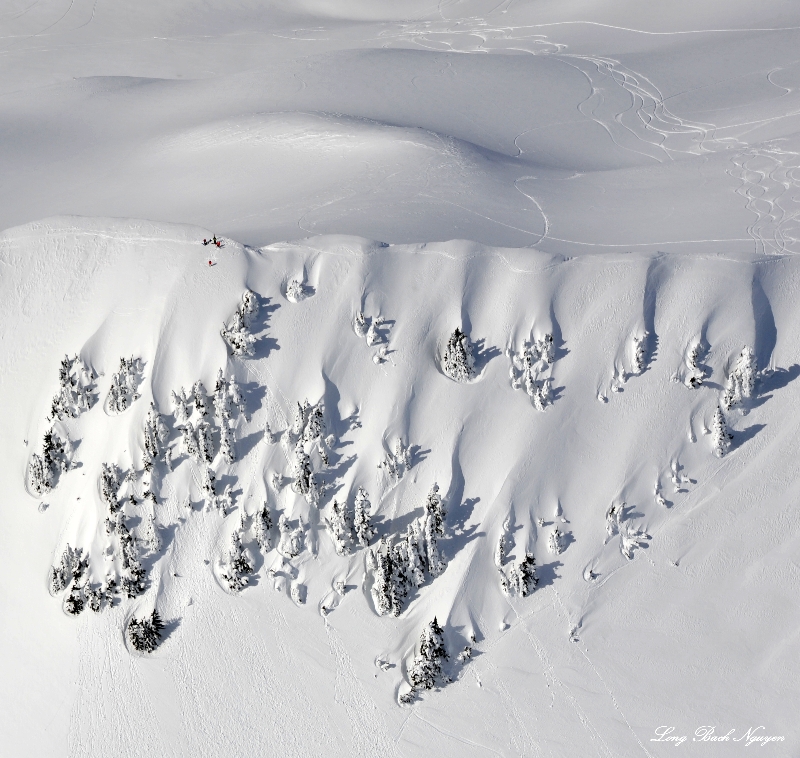 ready to go down, Mt Baker
