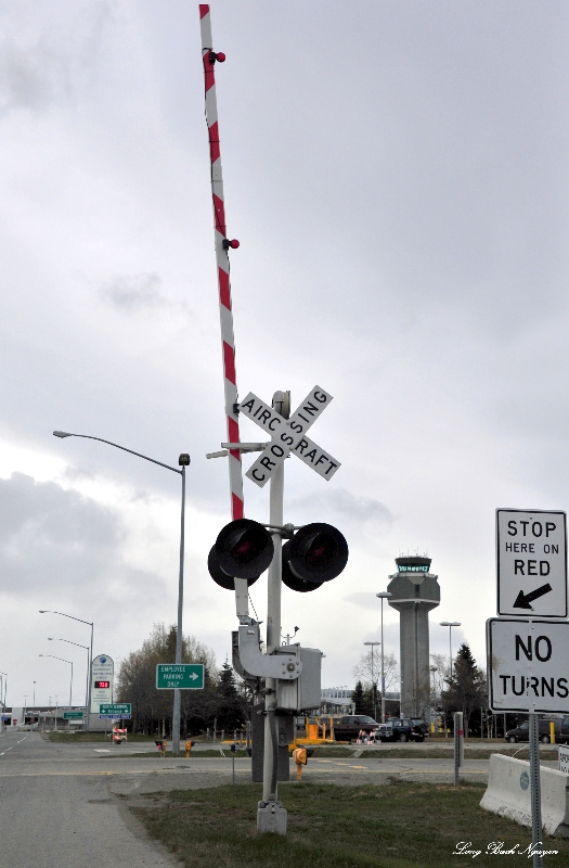 Aircraft Crossing, Anchorage International Airport, Alaska