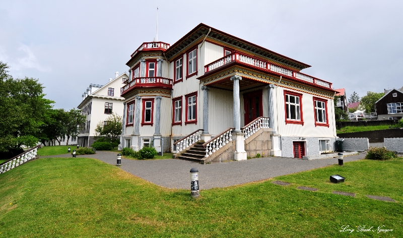 The house of Thor Jensen, Frikirkjuvegur, Reykjavik ,Iceland