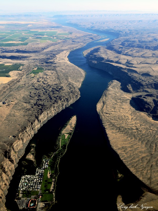 Crescent Bar Recreational Area, Columbia River, Wanapum,Washington  