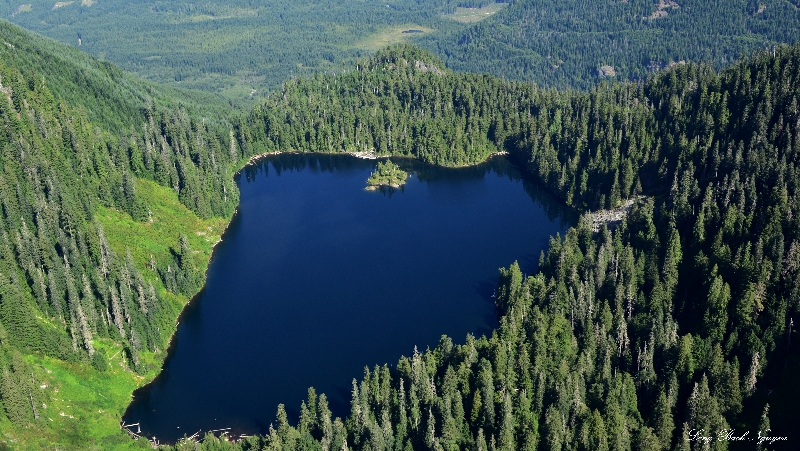 Loch Katrine, Twin Peaks, Cascade Mountains, Washington 