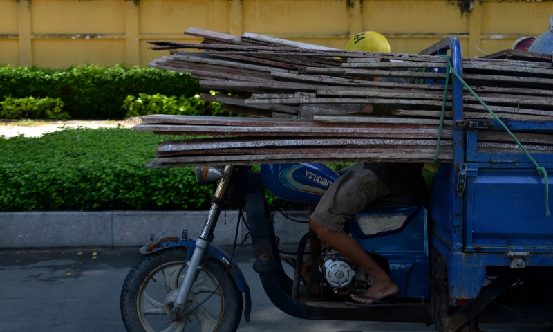 safety is not in this picture, Saigon, Vietnam 