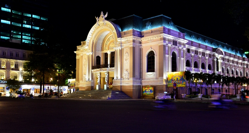 Saigon Opera House, Dong Khoi street, Saigon, Vietnam 