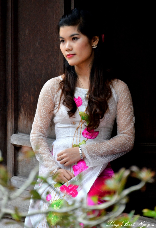 graduation photo, Hanoi Temple of Literature, Hanoi, Vietnam  