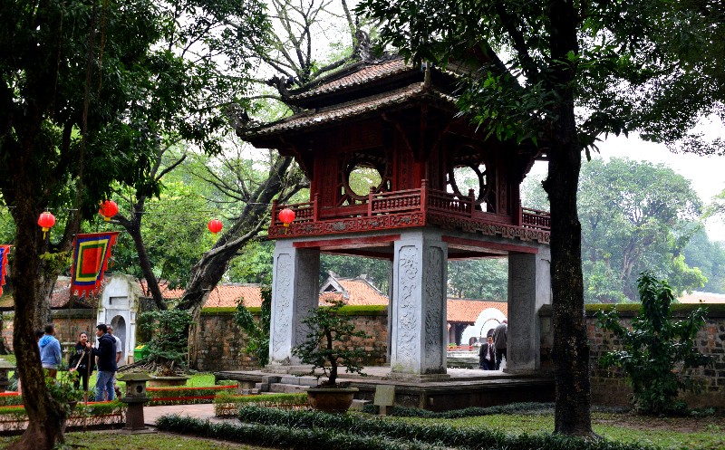 Constellation of Literature Pavilion, Temple of Literature, Hanoi, Vietnam 