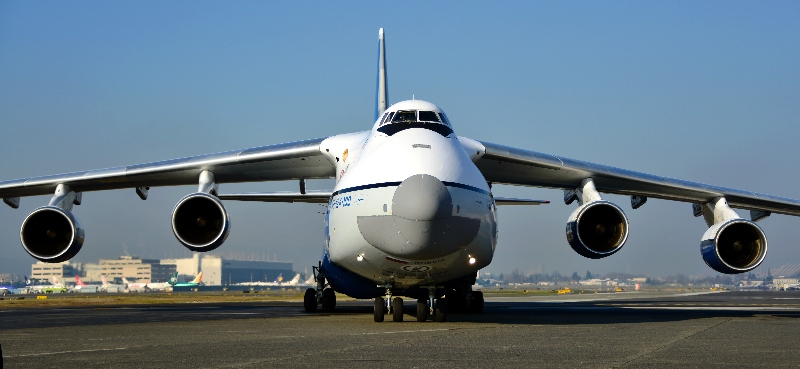 AH-124 Cargo plane, Clay Lacy Aviation, Boeing Field, Seattle  