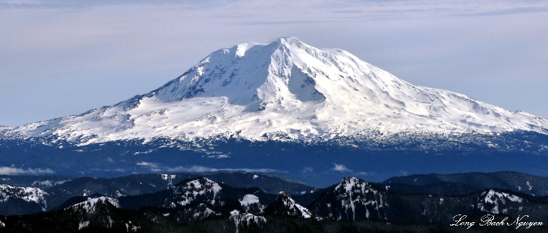 Mt Adams, Cascade Mountains, Washington  