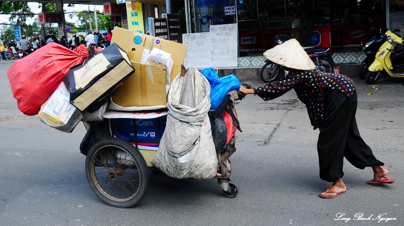 hard life, Saigon, Vietnam  