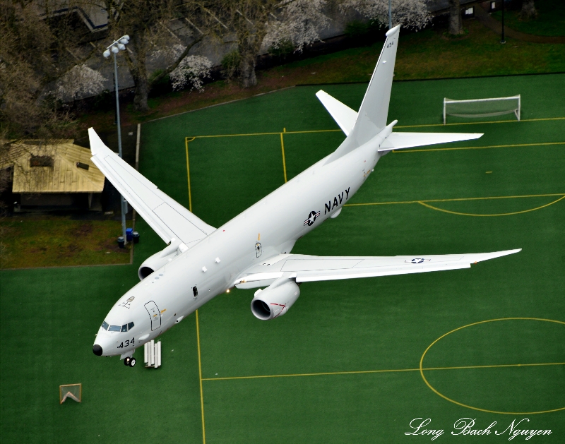 US NAVY, P-8 Poseidon, Georgetown, Seattle 