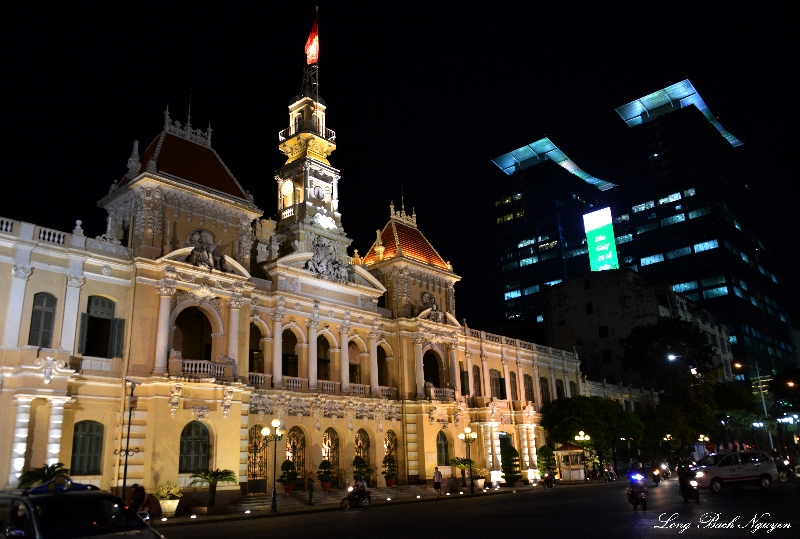 Colonial and Modern, Saigon, Vietnam   