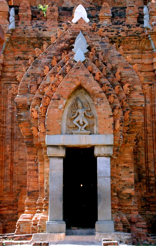 entrance to large tower