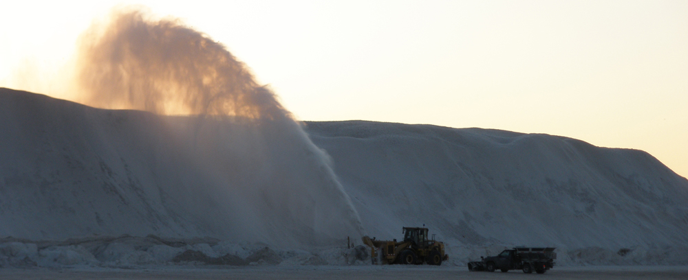 A mountain of snow!!!