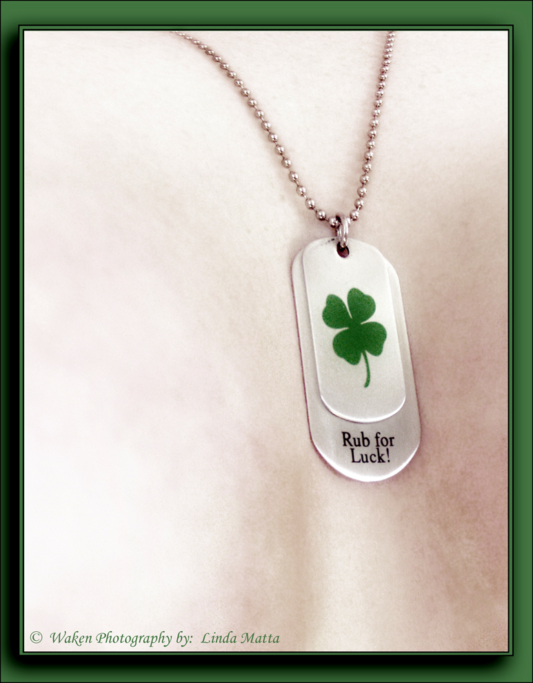 A touch of green.