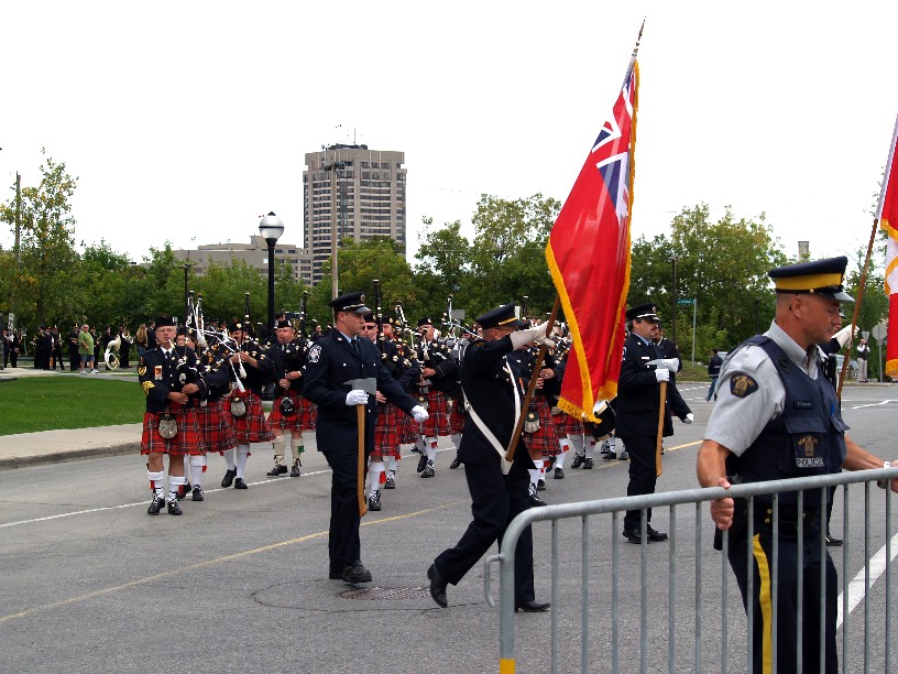 Canadian Fallen Firefighters Memorial Service, 2007
