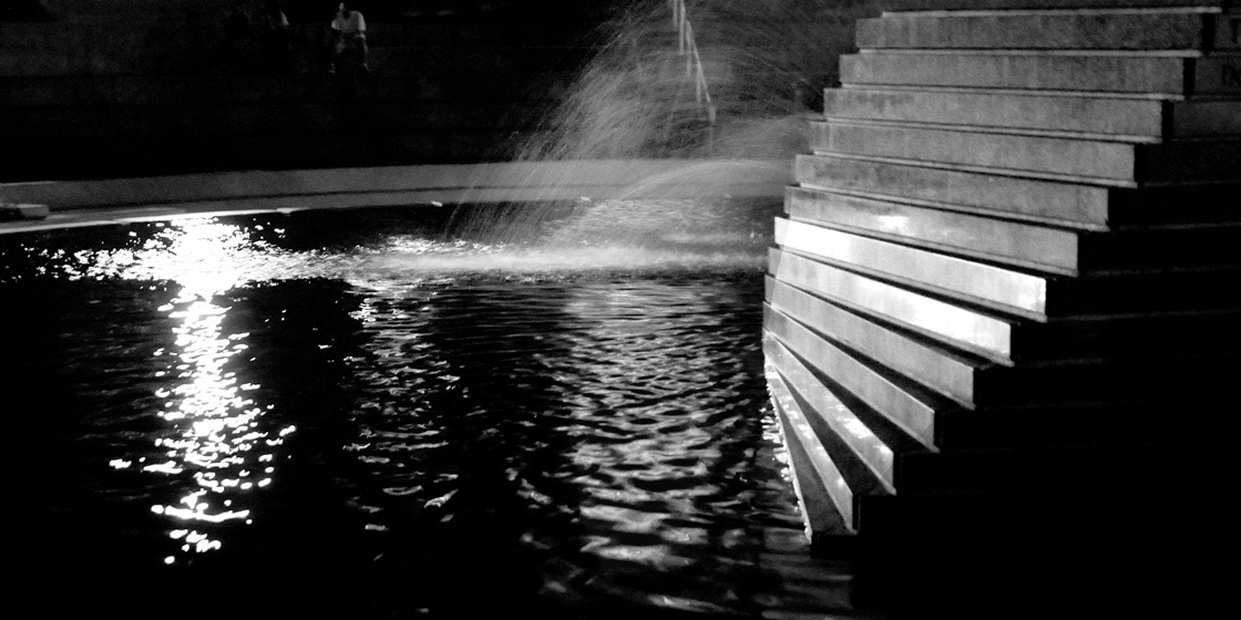 Fountain at Georgia Tech