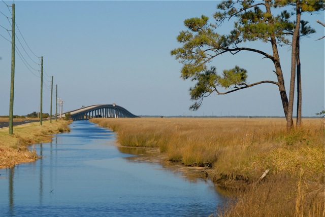 Bridge to Cedar Island, NC