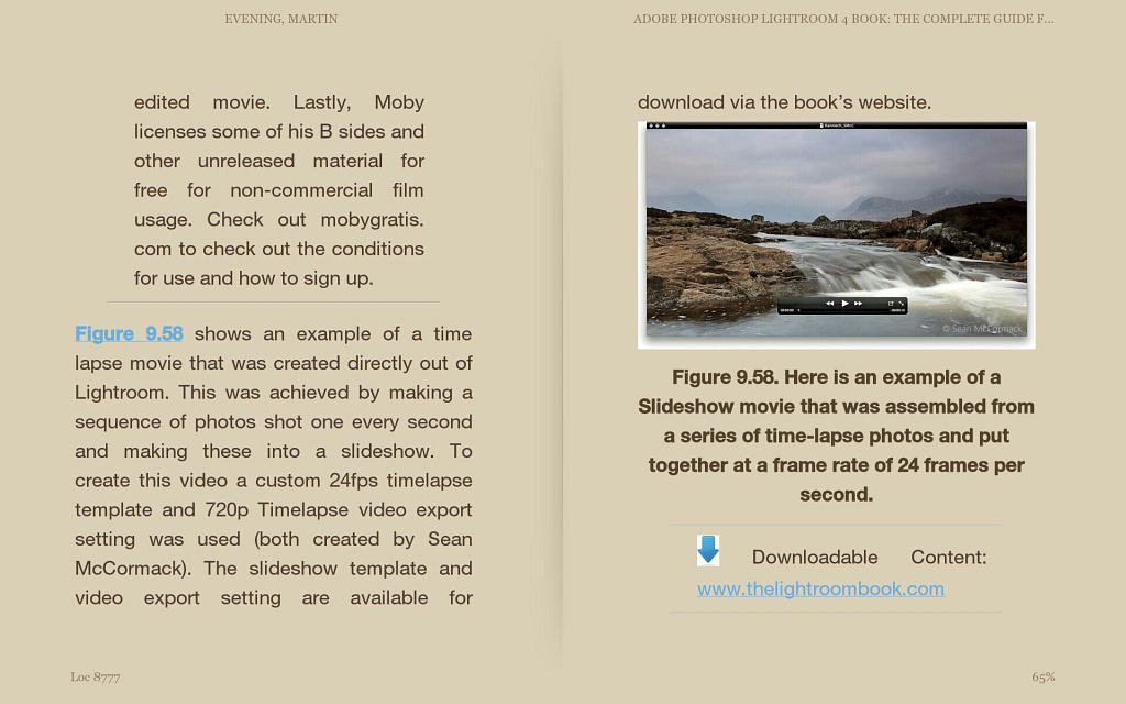 Kindle Book in 2-page layout on Kindle Fire 8.9 tablet