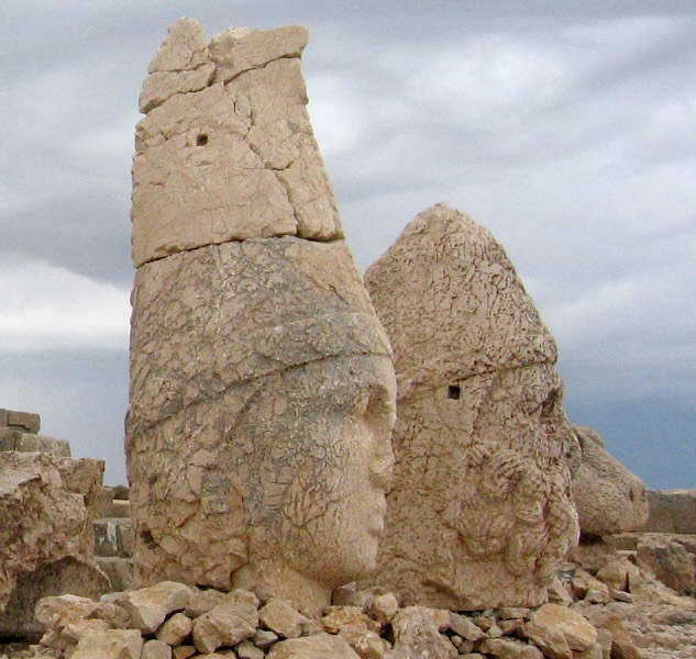 Antiochos I, who placed himself among the gods.
