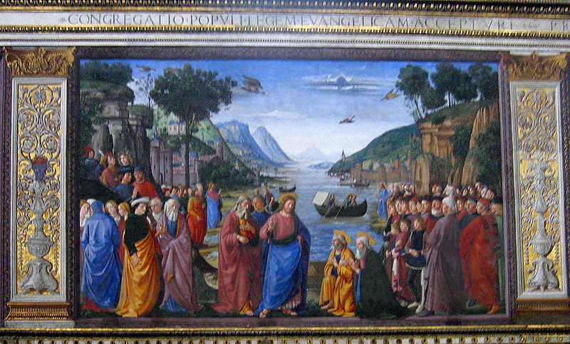 D. Ghirlandaios Vocation of St. Peter and of St. Paul