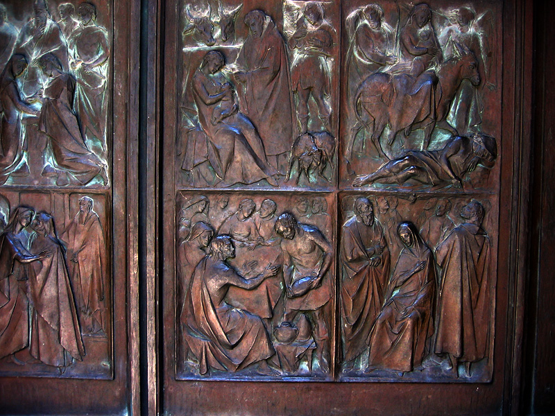 Siena Cathedral doors (19th C.)