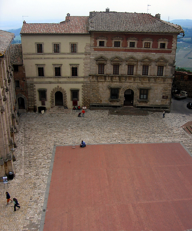 Piazza Grande from Comunale tower