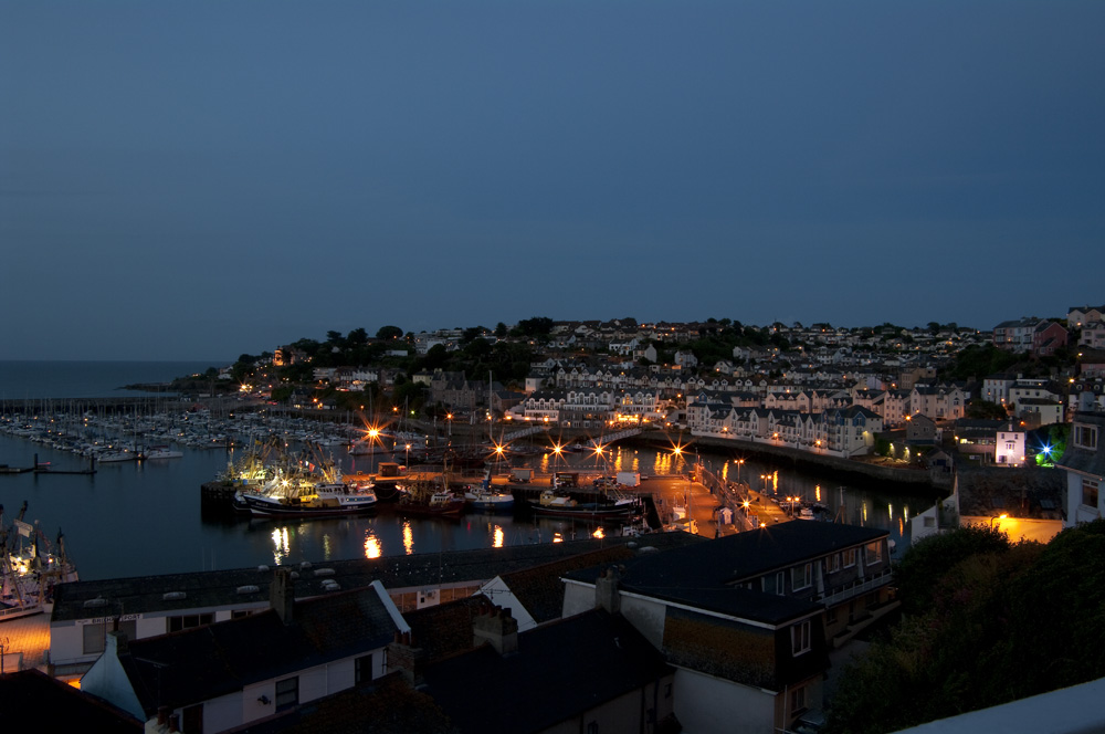 Brixham in the evening