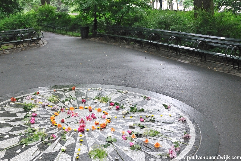 New York City (127) Central Park John Lennon memorial