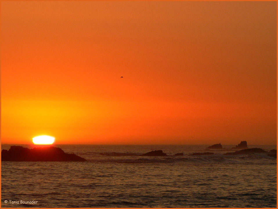Sunset at Laguna Beach. No colors manipulation.