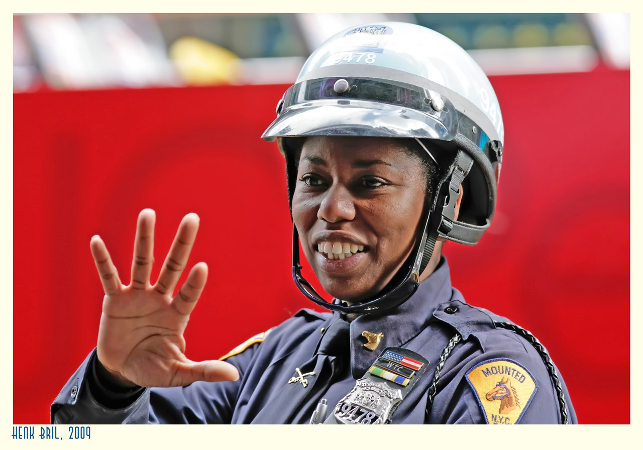 A Friendly Officer of the NYPD