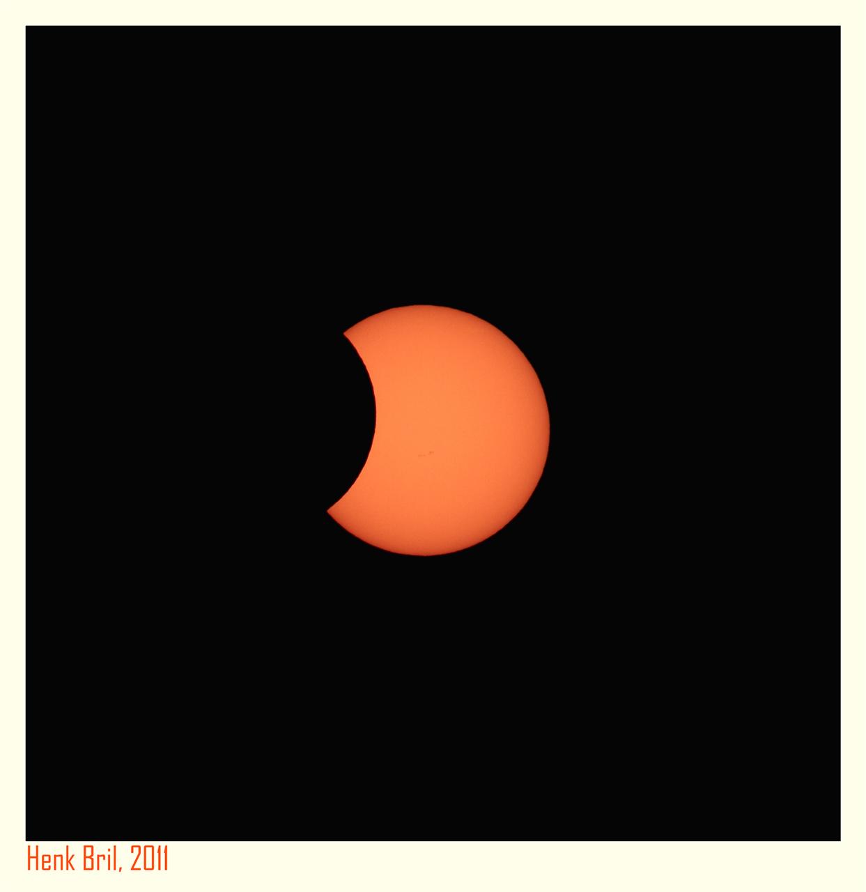 Partial Solar Eclipse 2011 - 4