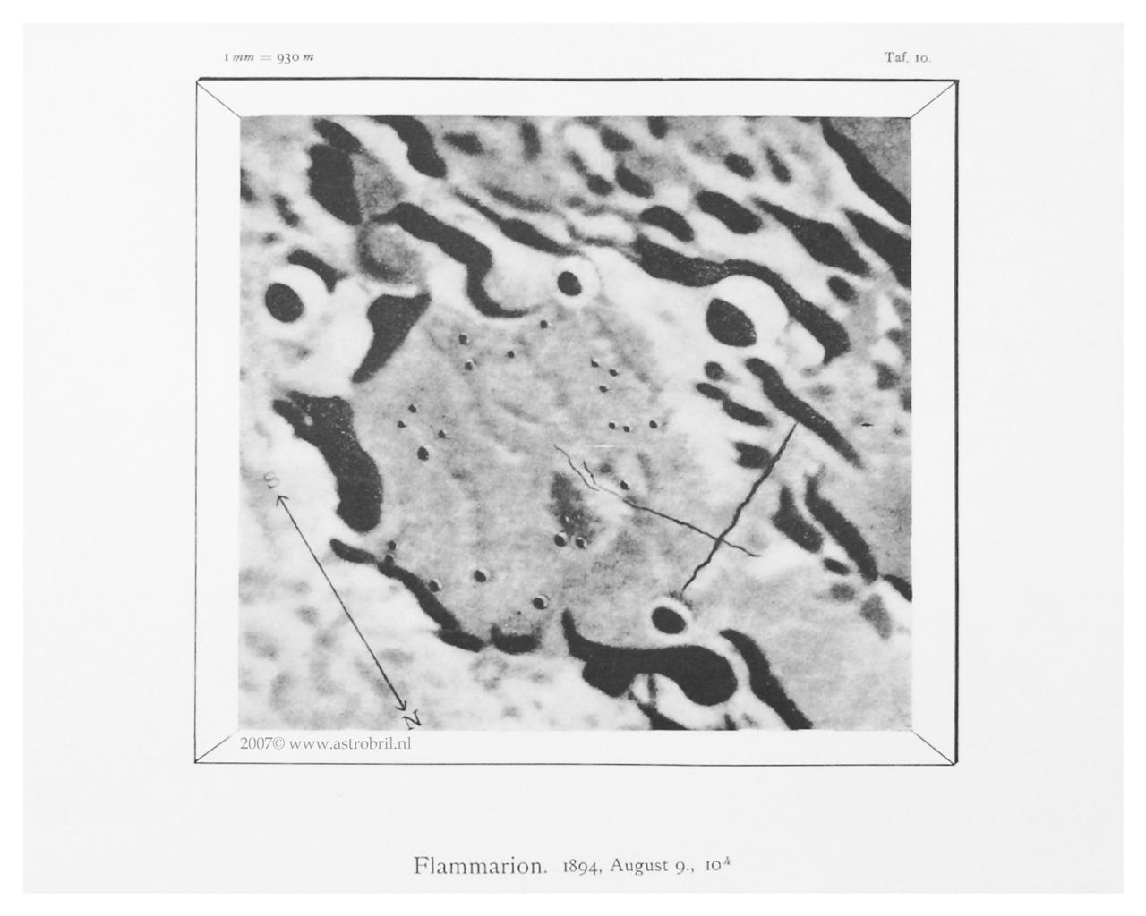 Tafel 10 - Flammarion (sunrise)