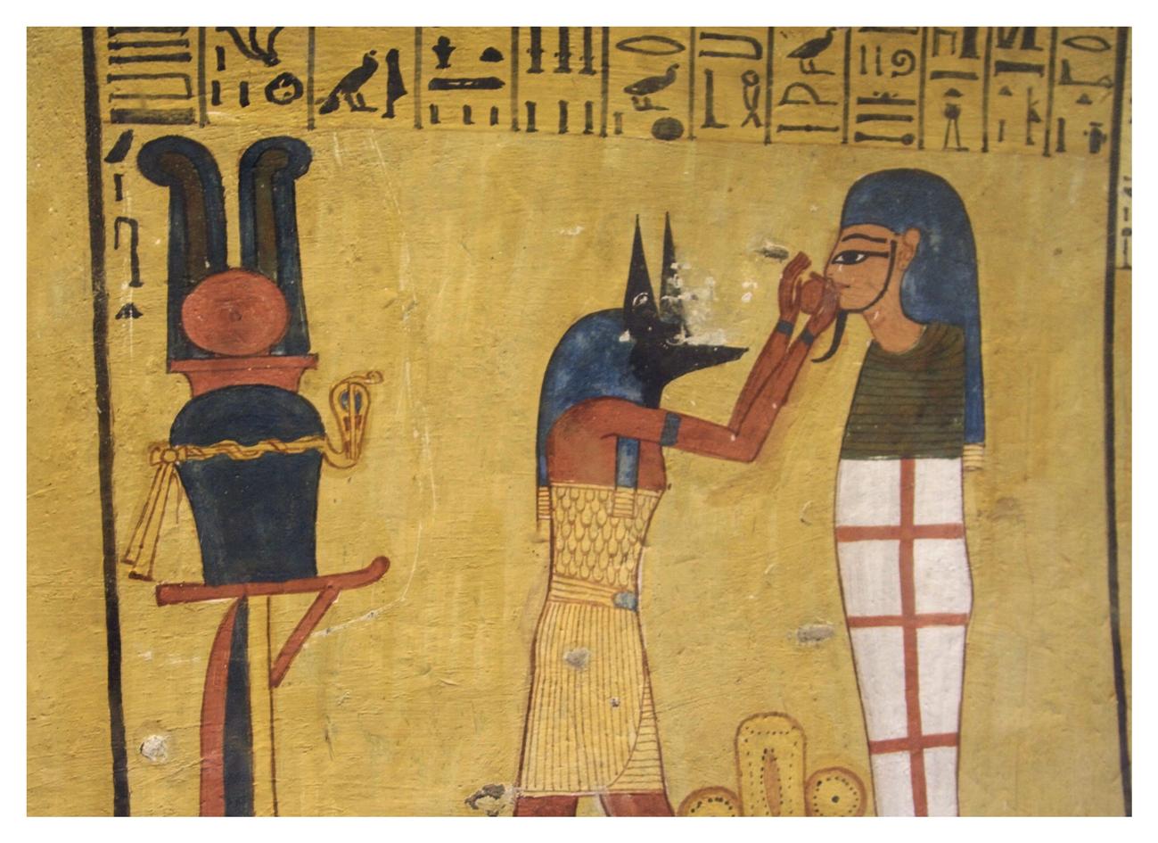 Anubis and Inerkhaus Mummy