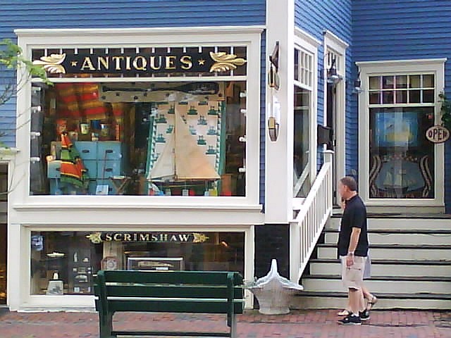 Antiques shop