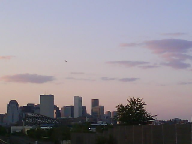 Skyline from the south