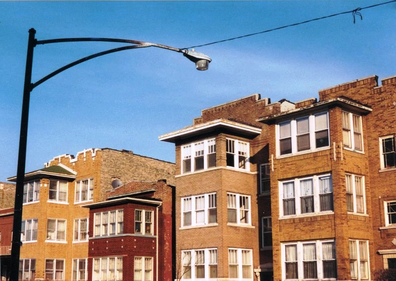 Apartment buildings, Albany Park