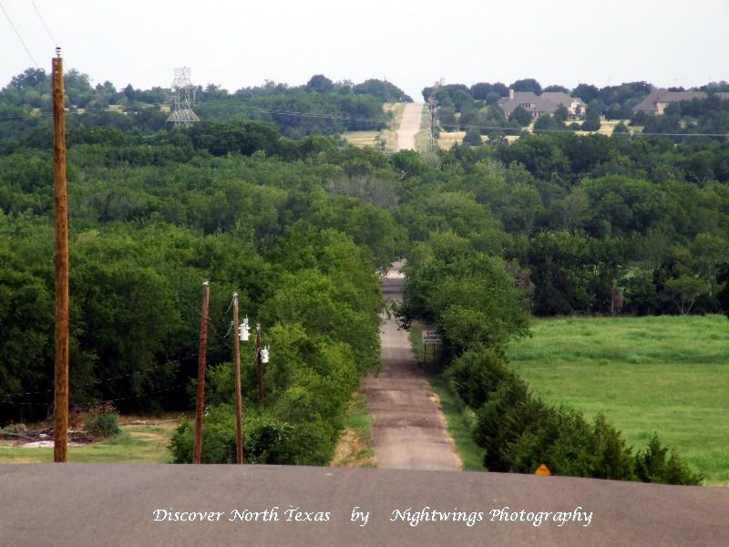 Rockwall County - Hurst area - Rural road