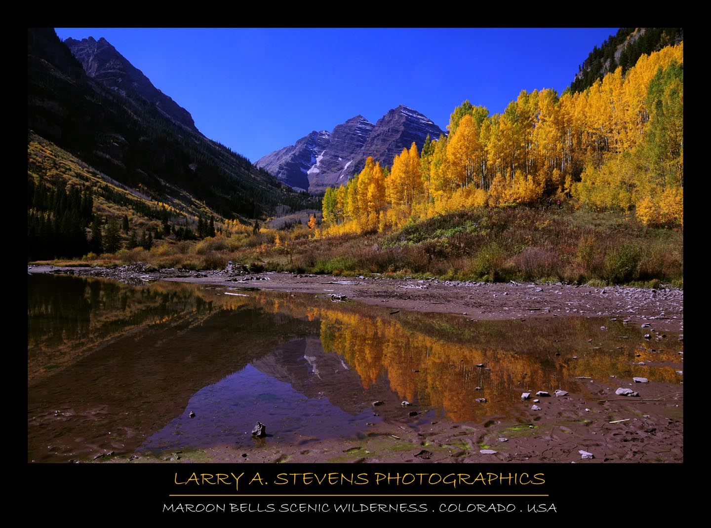 Maroon Bells and Maroon Lake