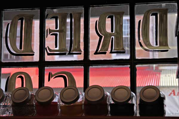 Inside the Spice Corner Shop